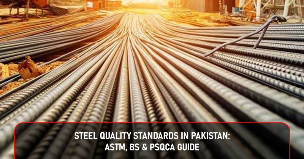 steel quality standards in Pakistan