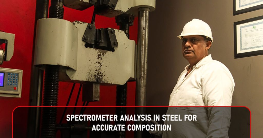 spectrometer analysis in steel